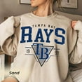 thumbnail image 1 of Vintage Mlb 90s Tampa Bay Sweatshirt, Rays Shirt, Baseball Unisex Sweater, 1 of 2