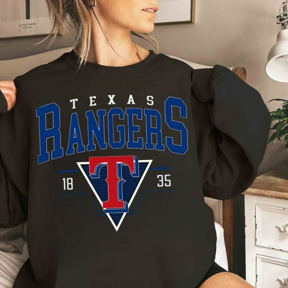 Vintage Mlb 90s Texas Sweatshirt, Rangers Sweater, Baseball Unisex Shirt