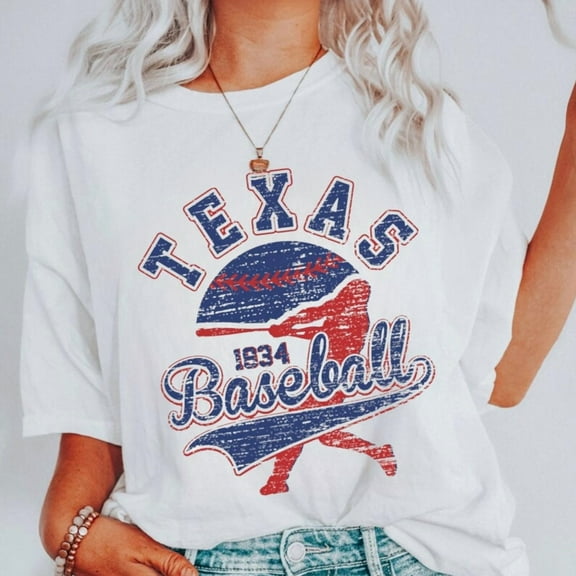 Vintage Mlb 90s Texas T-Shirt, Texas Baseball Shirt, Vintage Baseball Fan TShirt, Rangers TShirt, Baseball Unisex Tshirt