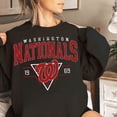 thumbnail image 1 of Vintage Mlb 90s Washington Sweatshirt, Nationals Shirt, Baseball Unisex Sweater, 1 of 2