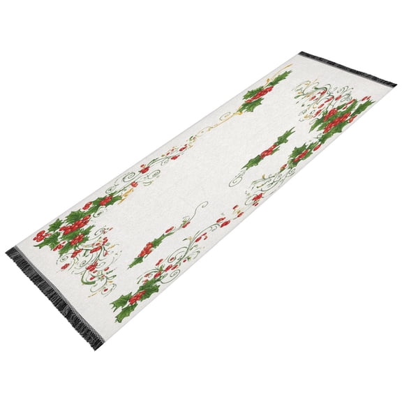 Vintage Modern Runner Rug,Non Slip Machine Washable 72"x23.5" Polyester Material Pet-Friendly Durable,Applicable to Entryway Rug Living Room Rug Border and Corner Design