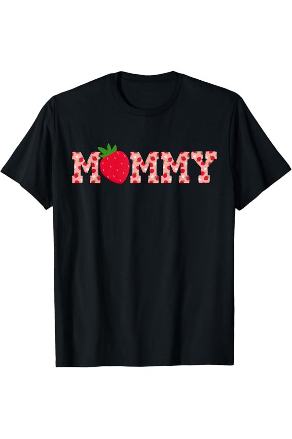 Vintage Mommy Berry Sweet Cute Strawberry Birthday Family T-Shirt Size S-5Xl Best Birthday Gifts