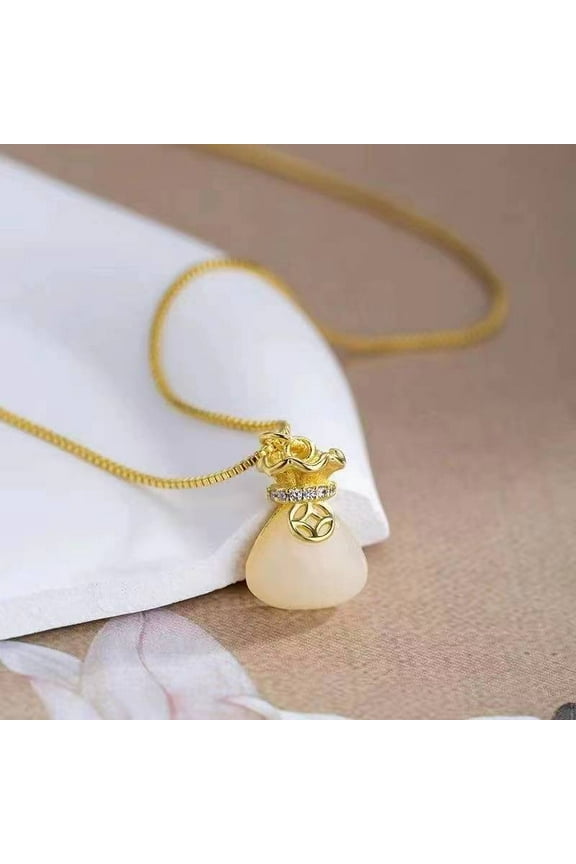 Vintage Money Bag Necklace For Women