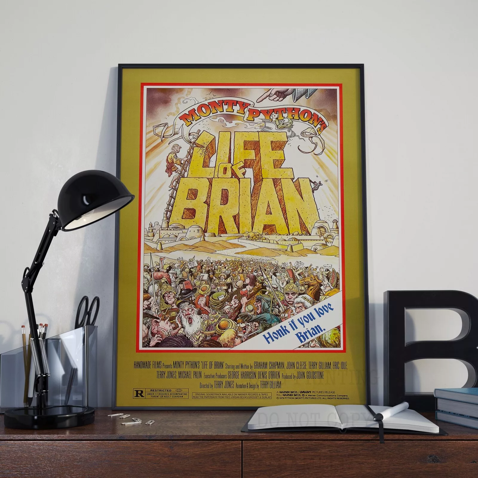 Vintage Monty Python Life Of Brian Movie Film Print Poster Picture ...