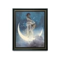 thumbnail image 1 of Vintage Moon Goddess Art Poster Celestial Symbolist Dreamscape Home Decor, 24x36 UNFRAMED, 1 of 3