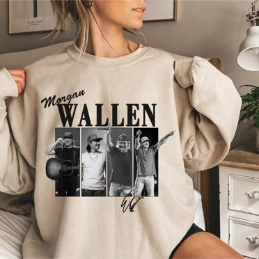 Vintage Morgan Wallen Sweatshirt, Country Concert Sweater, Western Music Sweater