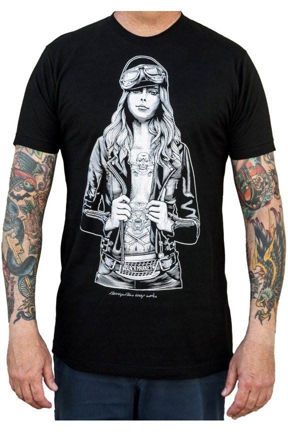 Vintage Motorcycle Biker Graphic T-Shirt for Stylish Riders and Enthusiasts