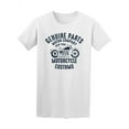 thumbnail image 1 of Vintage Motorcycle Genuine Parts T-Shirt Men -Image by Shutterstock, Male 4X-Large, 1 of 2