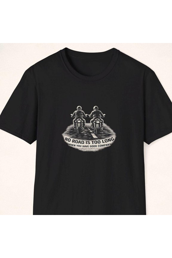 Vintage Motorcycle Graphic T-Shirt with Inspirational Quote for Bikers and Riders