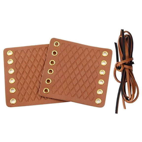 Vintage Motorcycle Handlebar Cover Soft Leather Handle Grips Universals Mountain Bike Handle Grip Covers Enduring