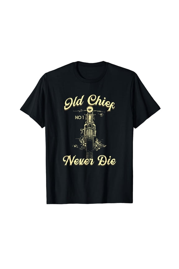 Vintage Motorcycle Native Chief Motorcycles Bikers gifts T-Shirt