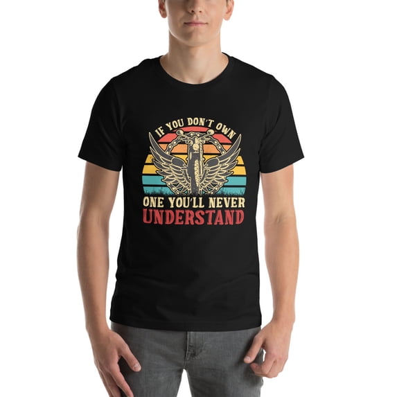 Vintage Motorcycle T-Shirt, Biker Quote Tee, Retro Style Shirt (3XL)