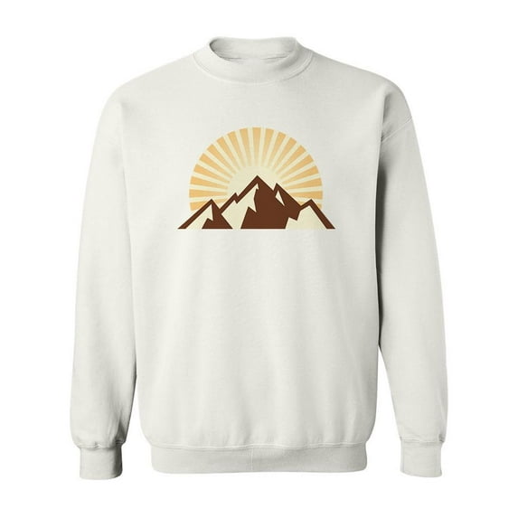 Vintage Mountains Landscape Sweatshirt Men -Image by Shutterstock, Male XX-Large
