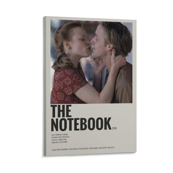 Vintage Movie The Notebook Poster Canvas Wall Art Prints Poster Photo Picture Painting Posters Room Decor Home Decorative
