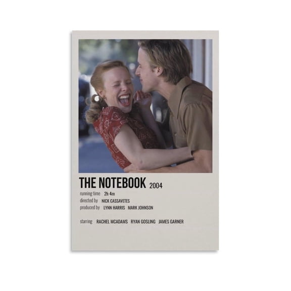 Vintage Movie The Notebook Poster Picture Print Wall Art Poster Painting Canvas Posters Artworks Room Aesthetic
