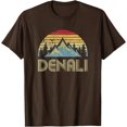 thumbnail image 1 of Vintage Mt. Denali National Park Alaska Mountain Unisex T-Shirt for Men Women Kids Toddler,Dark Chocolate Color,Size 5XL, 1 of 5