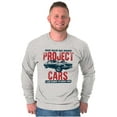 thumbnail image 1 of Vintage Muscle Car Mechanic Husband Men's Long Sleeve Tee T Shirt Brisco Brands S, 1 of 6