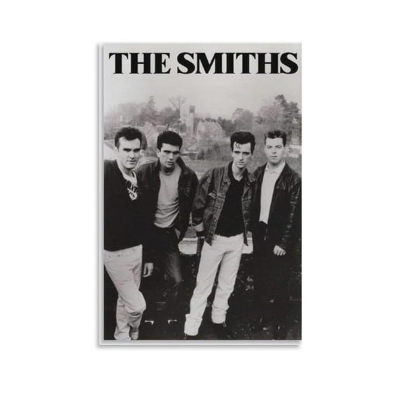 Vintage Music Poster The Smiths Poster Rock Band Poster Gifts Canvas Painting Poster Wall Art Decorative Picture Prints Modern Deco