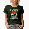 thumbnail image 1 of Vintage My Swing Is So Bad Like a Caveman Killing His Lunch, Golf Player, Golfing or Golfer Themed Merch Gift, Military Green T-Shirt, 2XL, 1 of 5