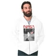 thumbnail image 1 of Vintage NASA Astronaut Space Landing Zip Up Hoodie Men's Women's Brisco Brands S, 1 of 6