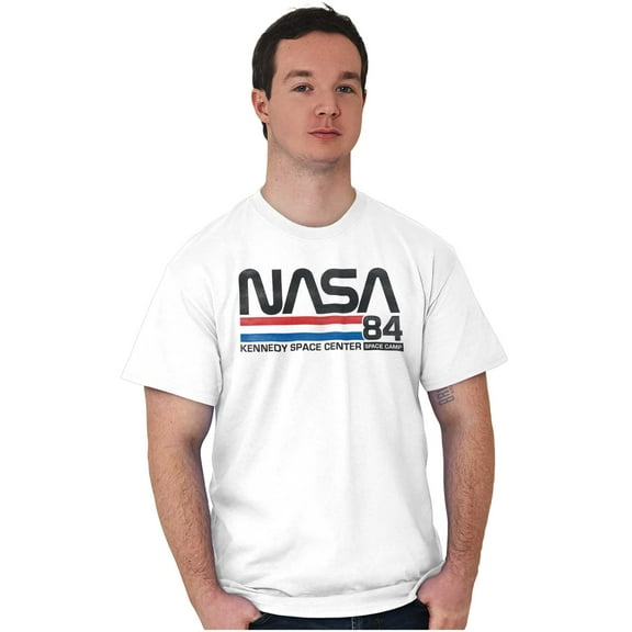 Vintage NASA Kennedy Space Center Men's Graphic T Shirt Tees Brisco Brands X