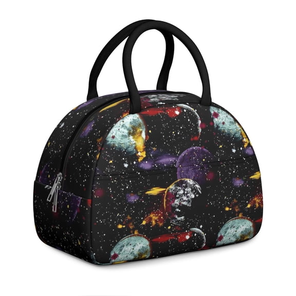 Vintage NASA Lunch Bag - Retro Space Program Memorabilia, Insulated Tote for History Buffs