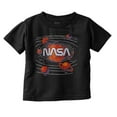 thumbnail image 1 of Vintage NASA Space Solar System Toddler Boy Girl T Shirt Infant Toddler Brisco Brands 6M, 1 of 6