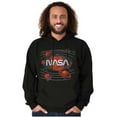 thumbnail image 1 of Vintage NASA Space Solar System Unisex Plus Size Hoodie Brisco Brands 5X, 1 of 5