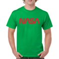 thumbnail image 1 of Vintage NASA Worm Logo T-shirt Astronaut Space Exploration Emblem Men's Tee, 1 of 7