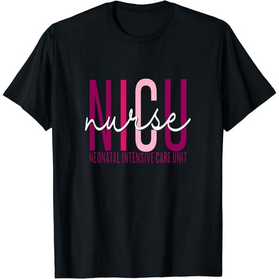 Vintage NICU Nurse Neonatal Intensive Care Unit Funny Nurse T-Shirt