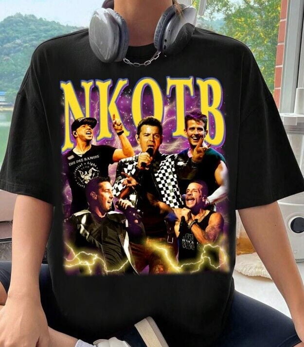 Vintage NKOTB 2024 tour T Shirt , New Kids On The Block Shirt