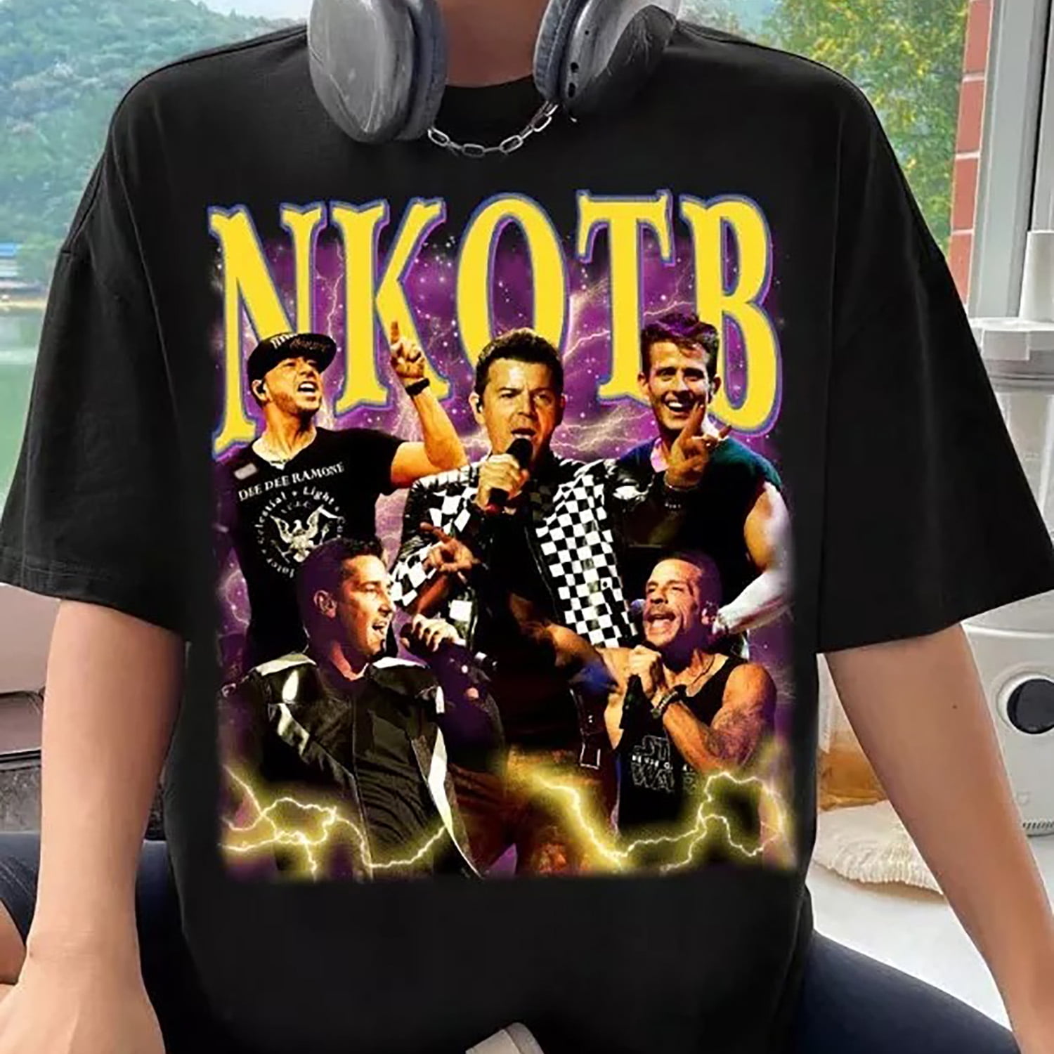 Vintage NKOTB 2024 tour T Shirt , New Kids On The Block Shirt