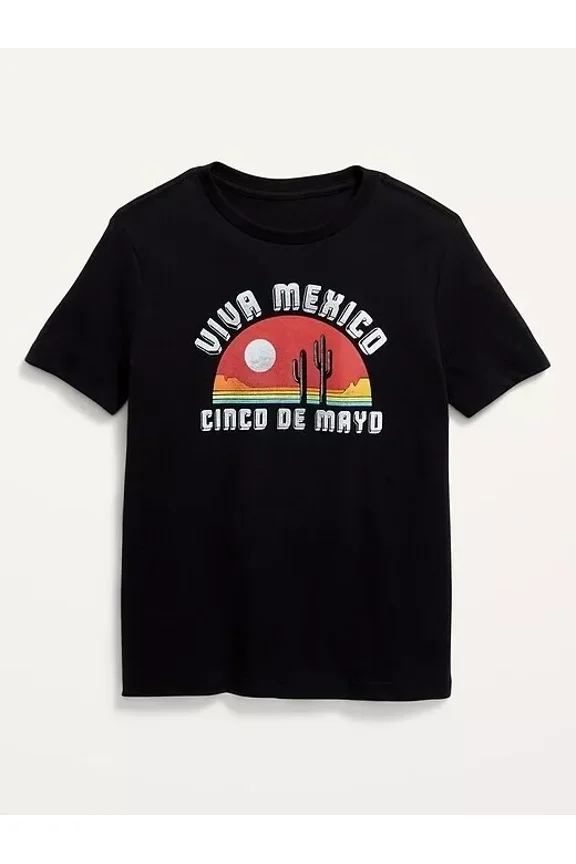 Vintage NWT BOY'S SIZE 14-16 * OLD NAVY * GRAPHIC VIVA MEXICO CINCO DE MAYO T-SHIRT S-5XL - Trending Birrthday Tee Gifts Vintage Tee -Birthday Gifts
