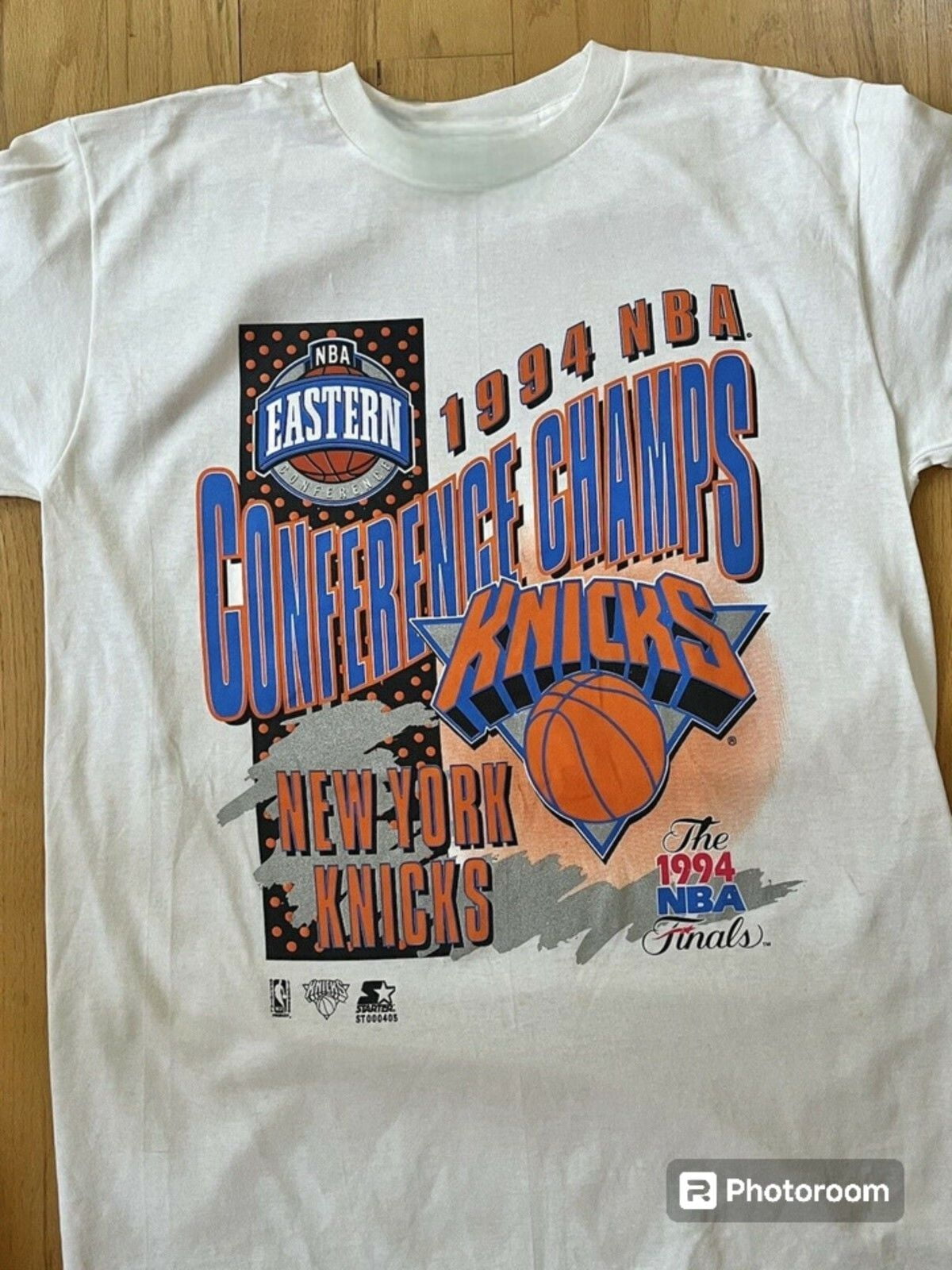 VINTAGE NBA FINALS NEW YORK KNICKS 1994 TEE SHIRT SIZE XL