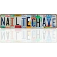 thumbnail image 1 of Vintage Nail Tech Ave Street Signs Nail Room Decor Nail Salon Decor Nail Tech Decor Home Farmhouse Bar Cafe Gifts Tin Metal Sign16 X 4 Inches (Nail Tech Ave Metal Sign), 1 of 5