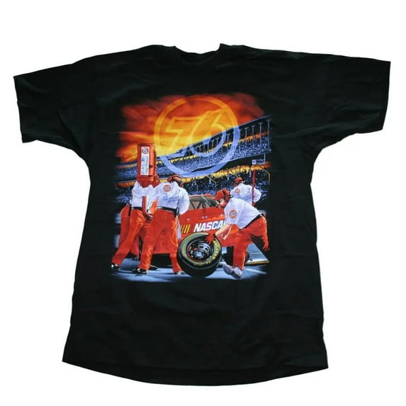 Vintage Nascar 76 High Performance Motor Oil Men's T-Shirt Size XL