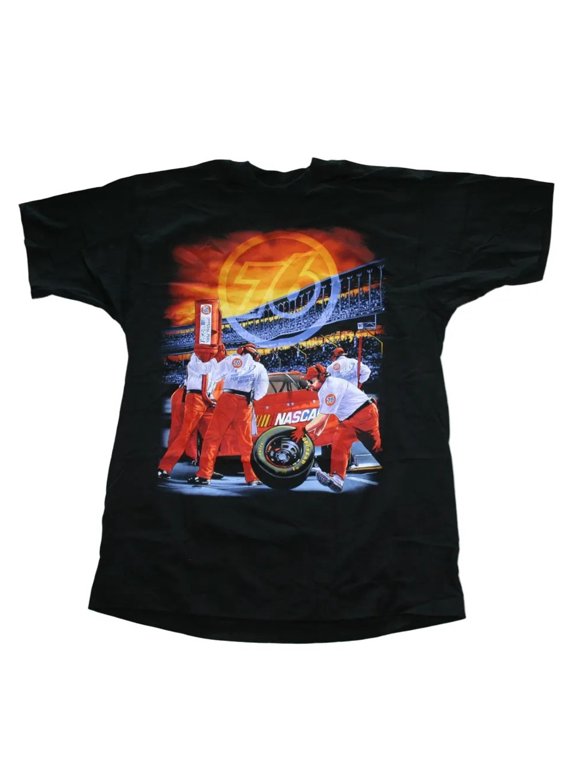 Vintage Nascar 76 High Performance Motor Oil Men's T-Shirt Size XL