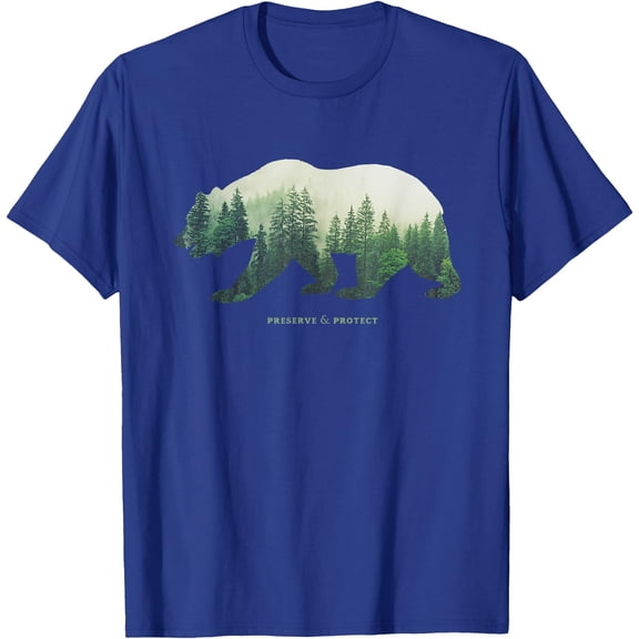 Vintage National Park Bear Graphic Unisex T-Shirt for Men Women Kids Toddler