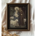 thumbnail image 1 of Vintage Nativity Scene Print, Holy Family, Baby Jesus Home Decor #3970, 16x24 UNFRAMED, 1 of 3