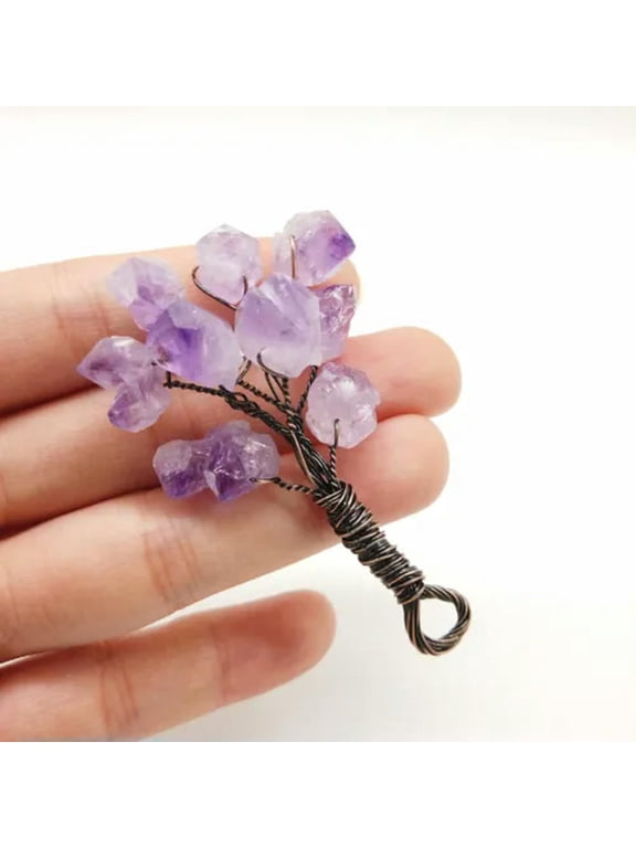 Vintage Natural Crystal Pendant Stone Triangle Clear Quartz Sun God Retro Chakra