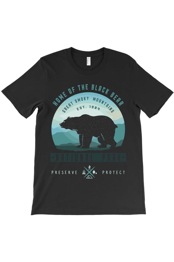 Vintage Nature Reserve Funny Great Smoky Mountains Park Travel H32233 T-Shirt, for Men and Women, Up to Size 5XL