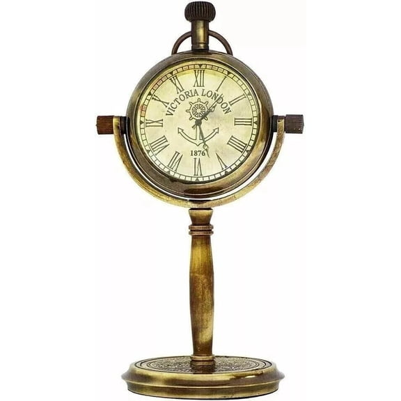 Vintage Nautical Desk Table Clock, Gift