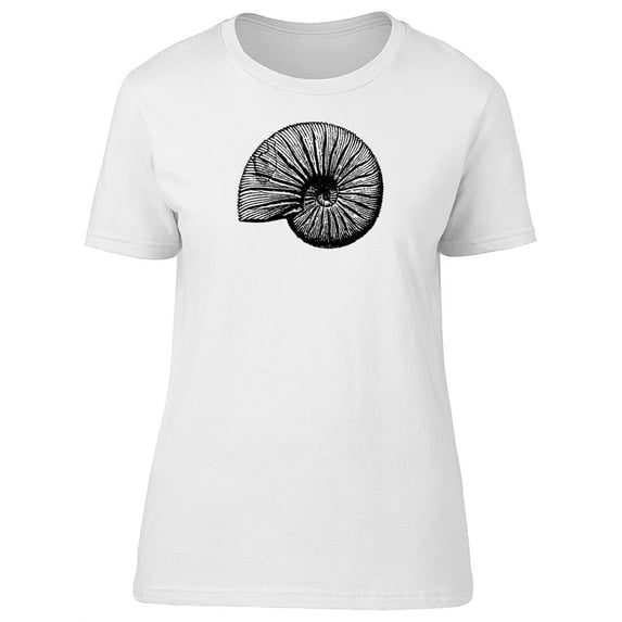 Vintage Nautilus Sketch T-Shirt Men -Image by Shutterstock, Male 4X-Large