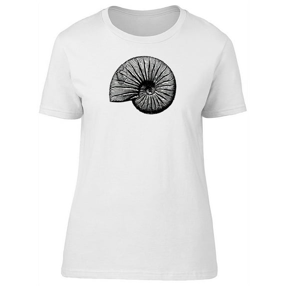 Vintage Nautilus Sketch T-Shirt Men -Image by Shutterstock, Male x-Large