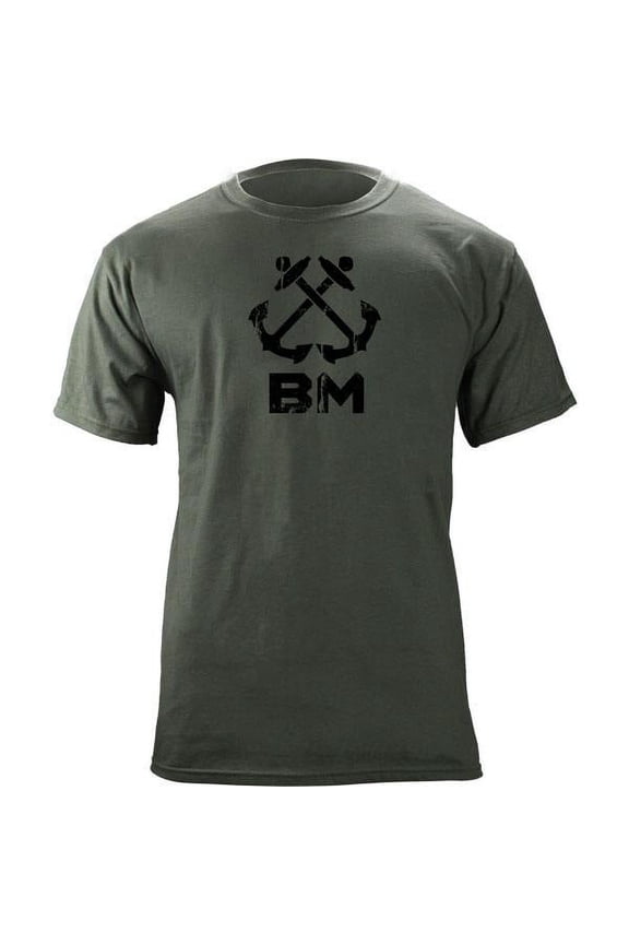 Vintage Navy Boatswain's Mate BM Rating Badge Veteran T-Shirt