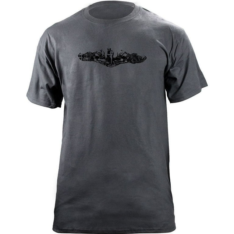 Navy Submarine Warfare Insignia T-Shirt Vintage Tee Navy Submarine Warfare Insignia T-Shirt Vintage Tee