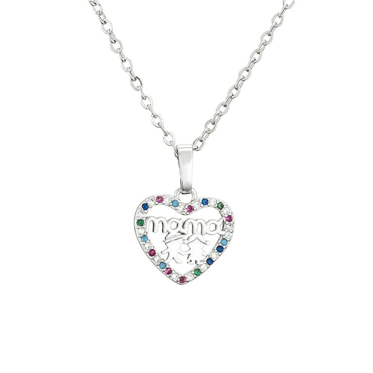 Mother's 2024 necklace walmart