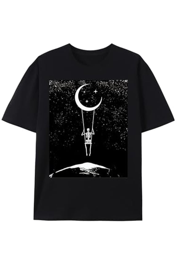 Vintage Never Better Skull Skeleton Graphic Tee Shirts for Women Short Sleeve Tops Tshirts Aesthetic Clothing