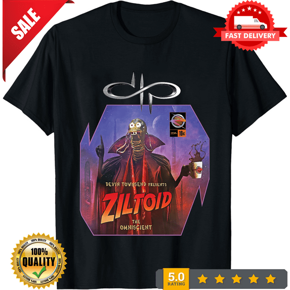 Vintage New Limited Devin Townsend - Ziltoid Classic MAN WOMAN T-Shirt Size S to 5XL, LIMITED EDITION-TH72314