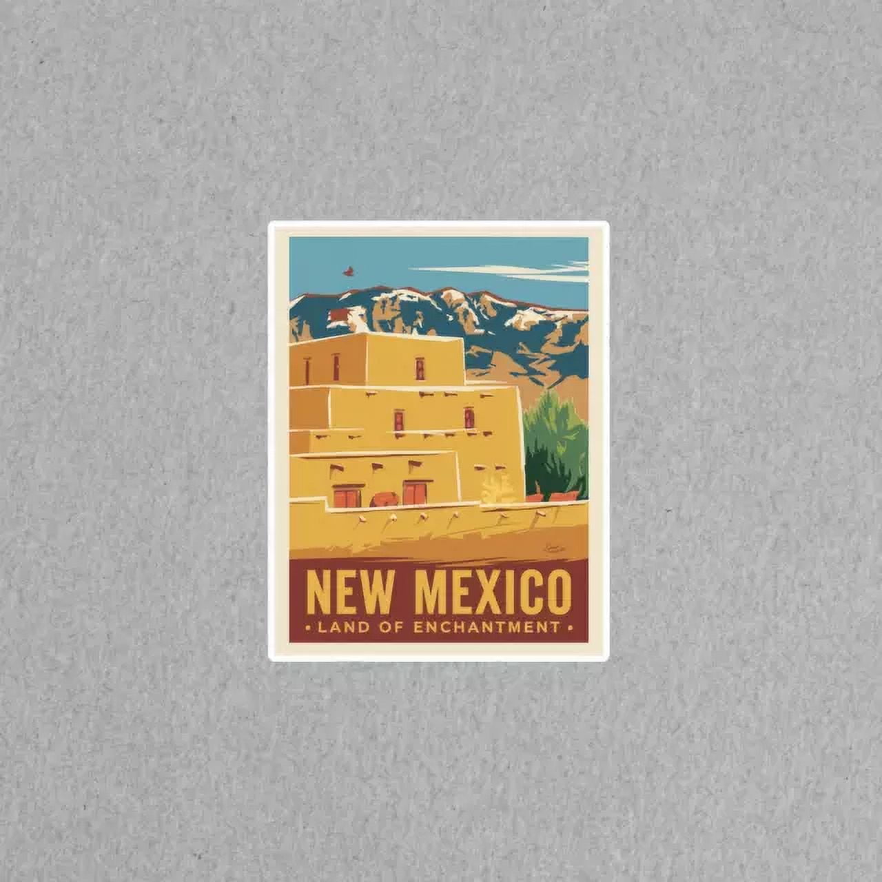 Adesivo Da Viaggio New Mexico #002 // Adesivo Dello Stato Degli - Foto 7